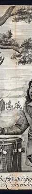 King Charles I & Sir Edward Walker Antique Engraving English Civil War