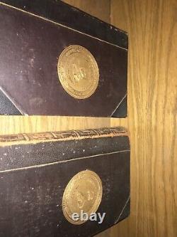 LEATHER SetMEMOIRS ULYSSES GRANT! 1885 First Edition Civil War Grant Personal