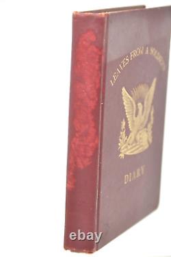 LEAVES FROM A SOLDIERS DIARY 1906 PERSONAL Civil War RECORD OF GEORGE G SMITH