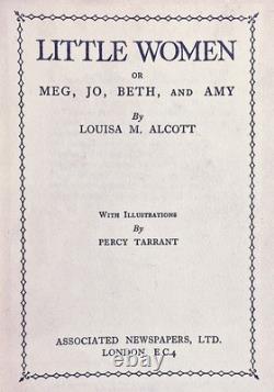 LITTLE WOMEN Civil War FIRST EDITION book COLOR PLATES Romance LOUISA MAY ALCOTT