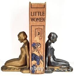 LITTLE WOMEN Civil War FIRST EDITION book COLOR PLATES Romance LOUISA MAY ALCOTT