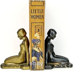 LITTLE WOMEN Civil War FIRST EDITION book COLOR PLATES Romance LOUISA MAY ALCOTT
