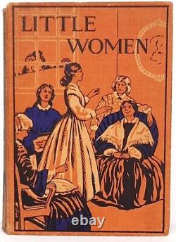LITTLE WOMEN Civil War FIRST EDITION book COLOR PLATES Romance LOUISA MAY ALCOTT