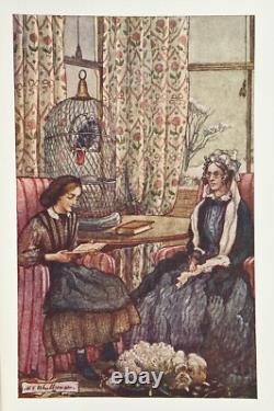LITTLE WOMEN Civil War RARE EDITION book COLOR PLATES Romance LOUISA MAY ALCOTT