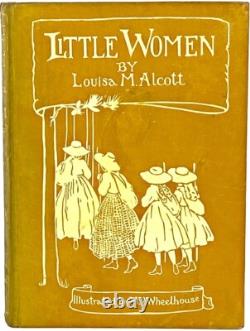 LITTLE WOMEN Civil War RARE EDITION book COLOR PLATES Romance LOUISA MAY ALCOTT