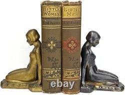 LITTLE WOMEN edition XMAS STORY Louisa May ALCOTT Civil War men FIRST & 2nd BOOK