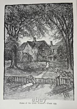 LITTLE WOMEN edition XMAS STORY Louisa May ALCOTT Civil War men FIRST & 2nd BOOK