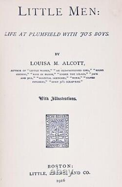 LITTLE WOMEN edition XMAS STORY Louisa May ALCOTT Civil War men FIRST & 2nd BOOK