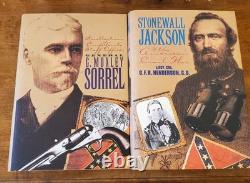 LOT Civil War Generals Konecky / Smithsonian Publishing large HC/DJs 9 Volumes