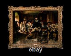Large 19th Century English Civil War Sequestration Earl Of Leven EDGAR BUNDY
