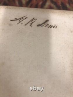 Laws Of Mississippi 1857 Slaves Indians Treaty Constitution 1857 Civil War