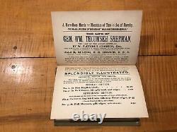 Life of W. M. Tecumseh Sherman F. Johnson SALESMAN'S SAMPLE BOOK 1891 CIVIL WAR