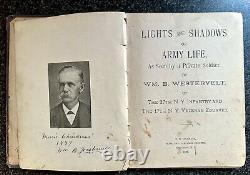 Lights and Shadows of Army Life, An Westervelt, First Edition