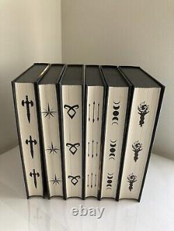 Litjoy The Mortal Instruments Exclusive SIGNED STENCILED Set Cassandra Clare YA