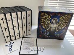 Litjoy The Mortal Instruments Exclusive SIGNED STENCILED Set Cassandra Clare YA