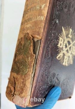 Lloyd's Battle History of the Great Rebellion 1866 Antique Book