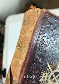 Lloyd's Battle History of the Great Rebellion 1866 Antique Book