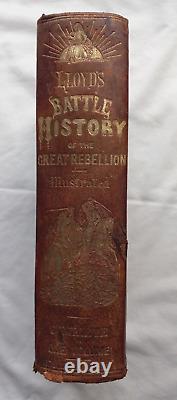 Lloyd's Battle History of the Great Rebellion/Scarce Civil War History/ 17 Maps