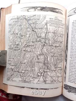 Lloyd's Battle History of the Great Rebellion/Scarce Civil War History/ 17 Maps