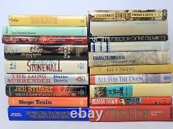Lot of 19 Books About Civil War Burke Davis, Stephen Sears, A. P. Hill, Ripley ++