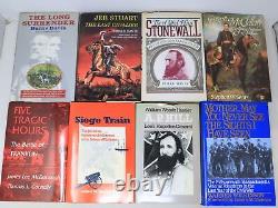 Lot of 19 Books About Civil War Burke Davis, Stephen Sears, A. P. Hill, Ripley ++