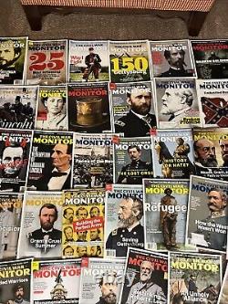 Lot of 40 The Civil War Monitor Magazine 2011-2022 Several Complete Years