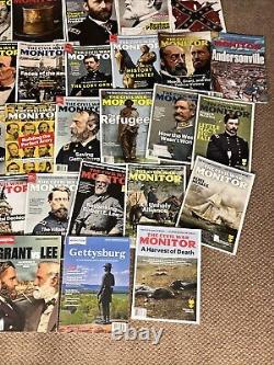 Lot of 40 The Civil War Monitor Magazine 2011-2022 Several Complete Years