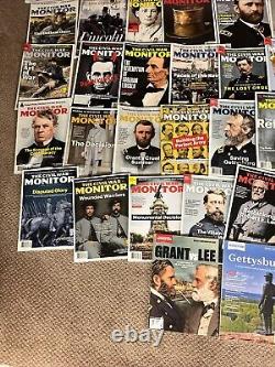 Lot of 40 The Civil War Monitor Magazine 2011-2022 Several Complete Years
