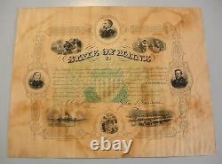 MAINE CIVIL WAR TESTIMONIAL 1868 Governor Joshua L. Chamberlain for W R York