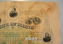 MAINE CIVIL WAR TESTIMONIAL 1868 Governor Joshua L. Chamberlain for W R York