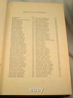 MASSACHUSETTS IN THE WAR 1861-1865 Civil War All Regiments