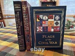 MASSIVE Easton Press The Civil War Art LOT 3 Oversized NEW Photos COLLECTION HC