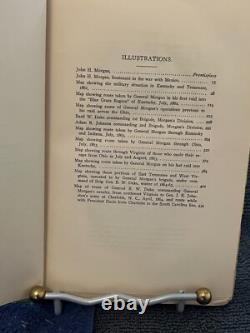 MORGAN'S CAVALRY 1906 1st Ed. By Basil Duke With RARE Prospectus