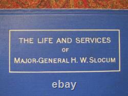 Major General Henry Warner Slocum 1913 First Edition CIVIL War Illustrated