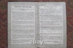 Manual Of Bayonet Exercise CIVIL War 1862 Wartime Edition Mylar Dust Jacket