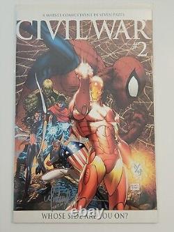 Marvel CIVIL WAR Lot (14) #1-7 x2 Turner Variants + Sketches NM+ #1 CGC & 2 COAs