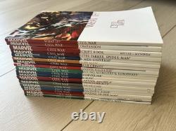 Marvel Civil War TPB Lot (19) All First Print Set Of 19