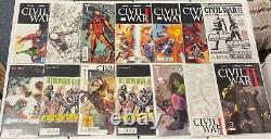Marvel Comics Civil War, Civil War II HugeLlot Full Runs Hi-Grade/68 books