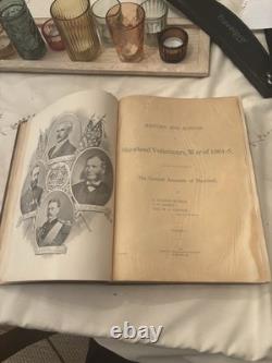 Maryland Volunteers Civil War 1861-5 History and Roster Vol 1 ORIGINAL 1898