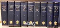 Massachusetts Soldiers Sailors and Marines Civil War 9 Volume 1931 1st