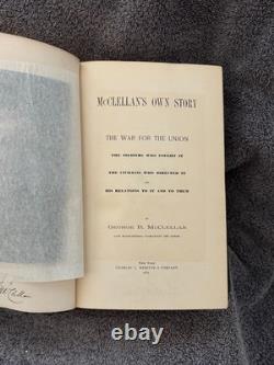 McClellan's Own Story-1887 Shoulder Strap Edition