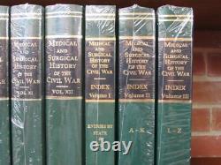 Medical And Surgical History Of The CIVIL War Complete 15-volume Set & Indexe
