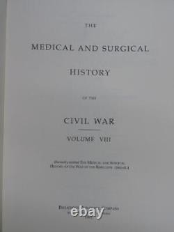 Medical And Surgical History Of The CIVIL War Complete 15-volume Set & Indexe