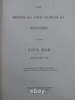 Medical And Surgical History Of The CIVIL War Complete 15-volume Set & Indexe