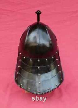 Medieval Lobster-Tail Pot Helmet English Civil War Era Helmet HalloweenGift item