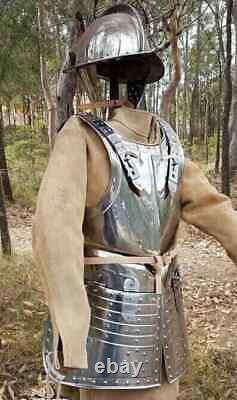 Medieval Steel Warrior English Civil War Cuirass / Breastplate and tassets