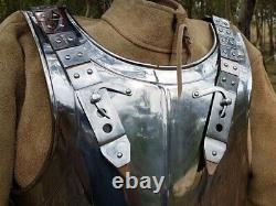 Medieval Warrior Steel English Civil War Cuirass / Breastplate and tassets