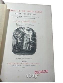 Memoirs Of The Verney Family Volumes I-III Civil War & Commonwealth 1650-1660