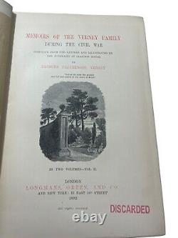 Memoirs Of The Verney Family Volumes I-III Civil War & Commonwealth 1650-1660