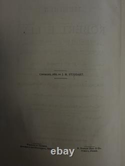 Memoirs Robert E Lee A. L. Long 1886 Civil War 1st Ed Gettysburg Map
